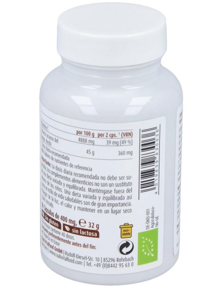 Reishi 80Cap. Bio de Raab Vitalfood