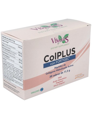 ColPLUS Sobres con Fortigel® 345 g 30 Sobres de 11,5 g Vbyotics