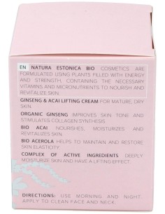 Crema Facial Ginseng-Acai 50 Mililitros Bio Natura Estonica 2