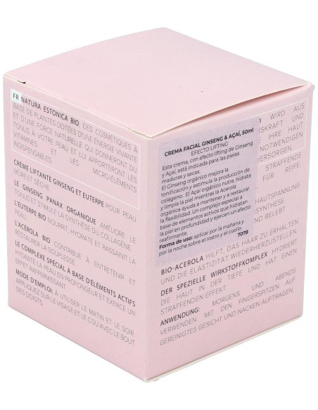 Crema Facial Ginseng-Acai 50ml | Natura Estonica Bio