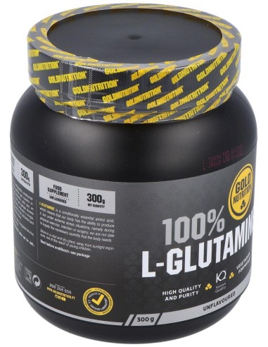 L-Glutamina 300 gramos Gn de Gold Nutrition