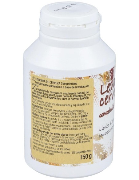 Levadura De Cerveza 350 Comprimidos de Santiveri