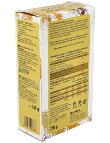 Levadura De Cerveza En Polvo 250 Gramos Santiveri