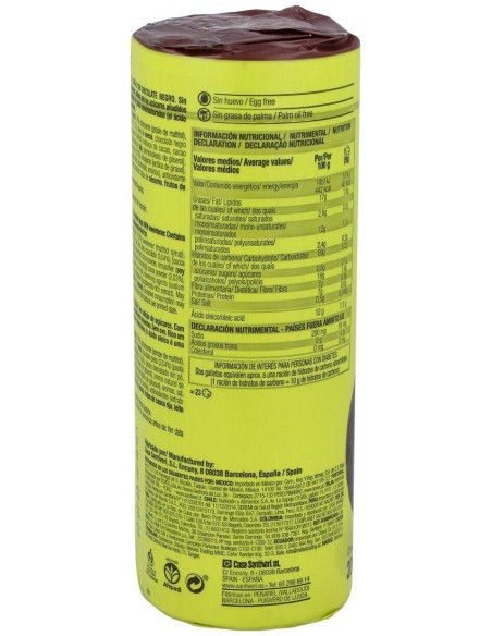 Galletas Digestive Cacao 0% Azucares 200 Gramos Santiveri