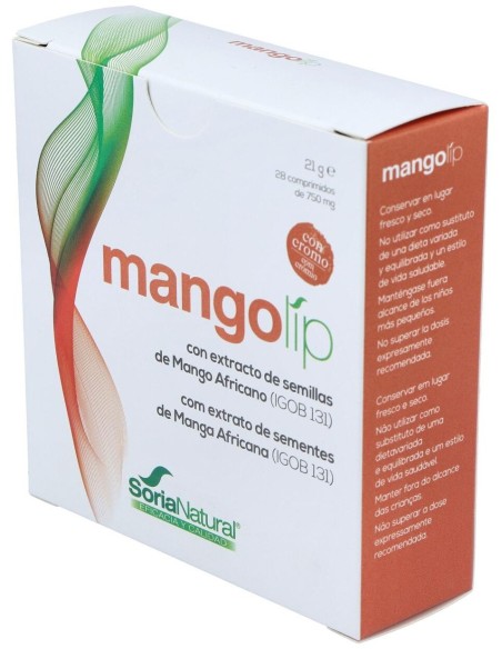 Mangolip 28 Comprimidos de Soria Natural