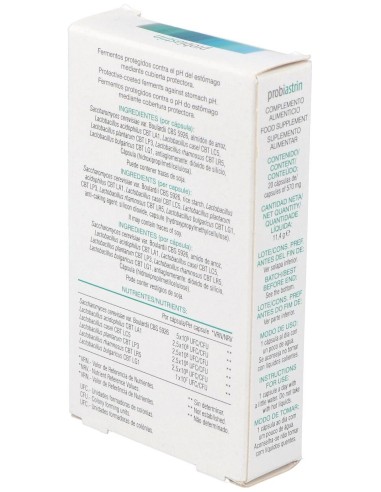 Probiastrin 20Cap. de Soria Natural