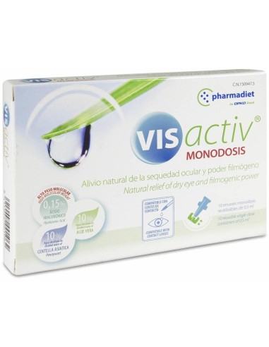 Vis Activ Gotas Oculares 10Monodosis Pharmadiet