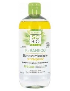 Agua Micelar Bifasica Pur Bamboo 500 Mililitros So´Bio Etic 2