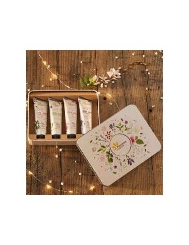 Cofre Beige Cuarteto De Cremas De Manos de Fleurance Nature