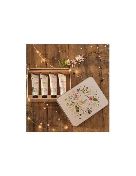 Cofre Beige Cuarteto De Cremas De Manos de Fleurance Nature