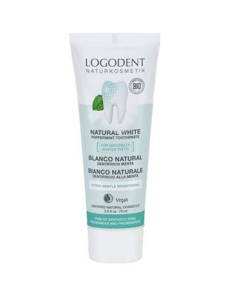 Dentifrico Crema Blanqueadora 75 Mililitros Logona