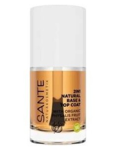 Base Y Esmalte De Uñas 2 En1 Natural 10 Mililitros Sante Naturkosmetik 2