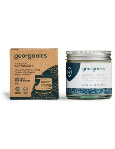 Dentifrico Mineral Menta Crema 60 Mililitros Georganics