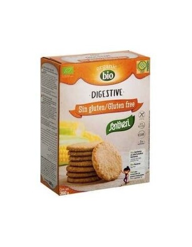 Galletas Sin Gluten Bio Santiveri 2 Paquetes 360g Saludables