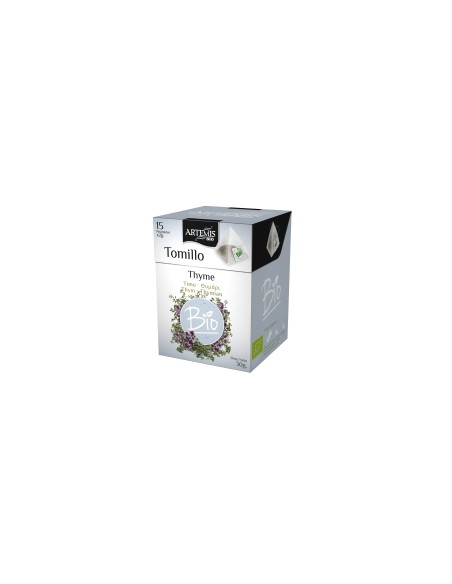 Thyme Pyramid 15 x 1.5g Artemisbio – Natural Herbal Tea